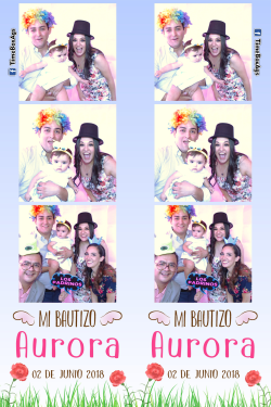 Photobooth Bautizo Aurora Aguascalientes