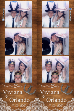 Cabina de Fotos Boda Viviana y Orlando Encarnacion de Diaz