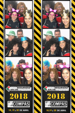 Cabina Fotografica Feria de Seguridad COMPAS 2018