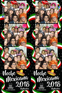 Cabina de Fotos Noche Mexicana Marista 2018