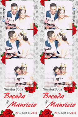 Fotocabina Inflable Boda Brenda y Mauricio Aguascalientes