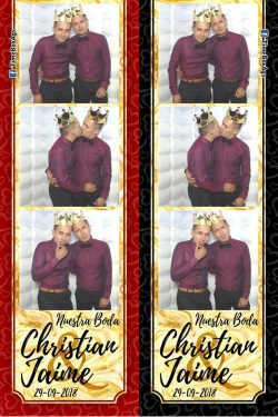 Cabina de Fotos Boda Gay Christian y Jaime Aguascalientes
