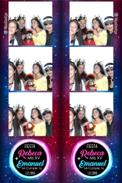 Cabina de Fotos Fiesta Rebeca y Emmanuel Aguascalientes