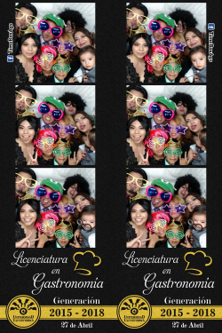 Photobooth Graduacion Lic. en Gastronomia Aguascalientes