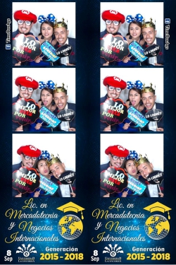 Cabina Fotografica Graduacion Mercadotecnia y Negocios