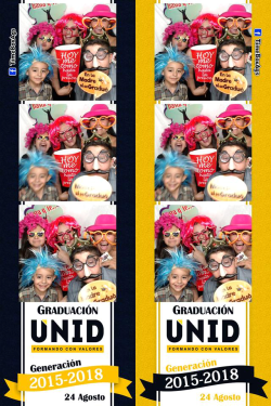 Cabina de Fotos Graduacion UNID Aguascalientes