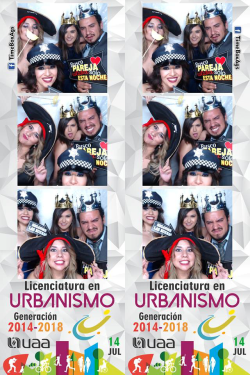 Cabina de Fotos Graduacion Urbanismo Aguascalientes
