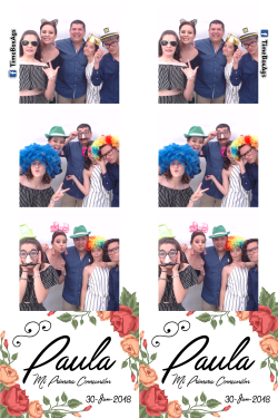 Cabina de Fotos Inflable Primera Comunion Paula Aguascalientes