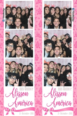 Cabina Inflable Rosa Quince Años Alisson America Aguascalientes