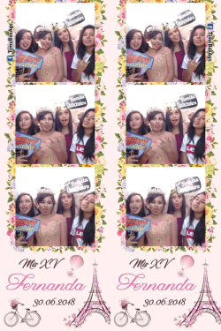 Cabina de Fotos 15 Años Fernanda Rincon de Romos