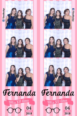 Cabina Inflable Rosa Quince Años Fernanda