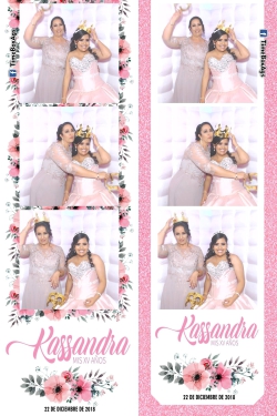 Cabina Inflable XV Años Kassandra Asientos