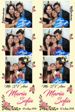 Photo Booth Quinceañera Maria Sofia Aguascalientes