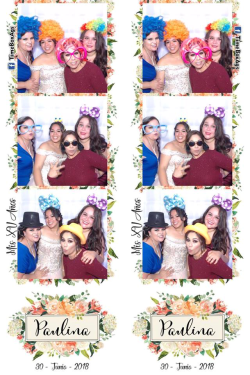 Cabina de Fotos Inflable XV Años Paulina Bajio de San Jose