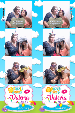 Photo Booth 15 Años Valeria Aguascalientes