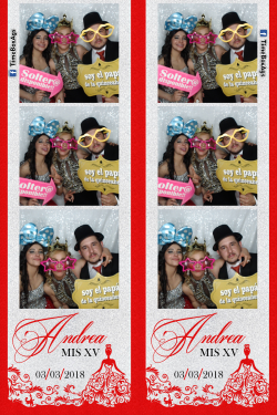 Cabina Fotografica 15 Años Andrea Aguascalientes