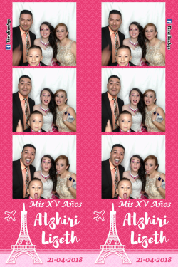 Cabina de Fotos 15 Años Atzhiri Lizeth Aguascalientes