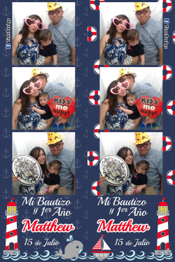 Bautizo y Cumpleaños Matthew Aguascalientes