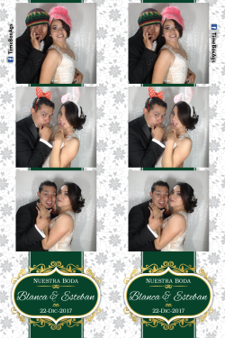 Cabina de Fotos Boda Blanca y Esteban Rincón de Romos