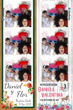 Boda Daniel y Flor - Presentacion Daniela Valentina