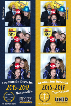 Photobooth Graduacion Derecho UNID Aguascalientes