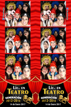 Graduación Lic. en Teatro Aguascalientes