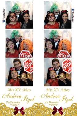 Cabina de Fotos 15 Años Andrea Itzel