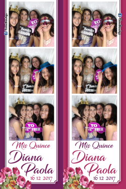 Fotocabina XV Años Diana Paola Aguascalientes